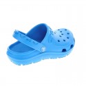 Zuecos Crocs zapatos Niño modelo Crocs Hilo Clog Kids celeste Azul 