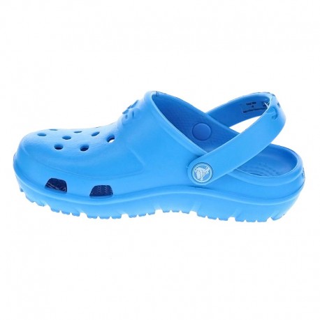 Zuecos Crocs zapatos Niño modelo Crocs Hilo Clog Kids celeste Azul 