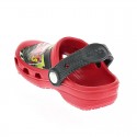 Zuecos Crocs zapatos Niño modelo Cc Lightning McQueen Clog Rojo 