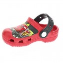 Zuecos Crocs zapatos Niño modelo Cc Lightning McQueen Clog Rojo 