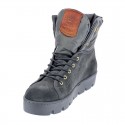 Botines Napapijri zapatos Mujer modelo Jenny Mid Lace boot Gris 