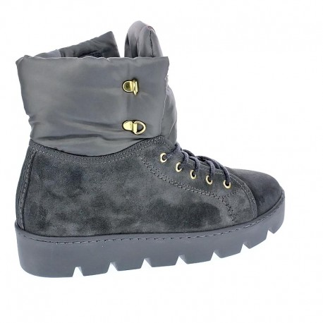 Botines Napapijri zapatos Mujer modelo Jenny Mid Lace boot Gris 