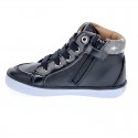 Botines Geox zapatos Niña modelo Kiwi Girl Negro 