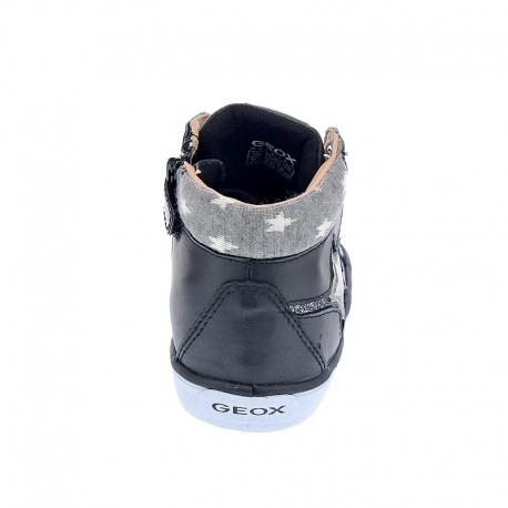 Botines Geox zapatos Niña modelo Kiwi Girl Negro 