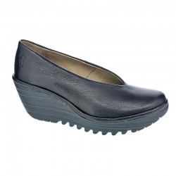Mocasines Fly London zapatos Mujer modelo Yaz Negro 