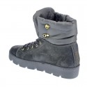 Botines Napapijri zapatos Mujer modelo Jenny Mid Lace boot Gris 