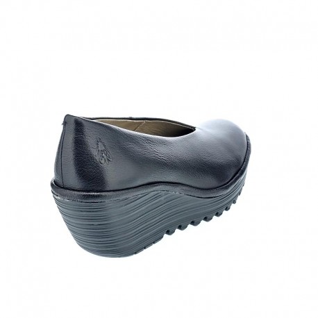 Mocasines Fly London zapatos Mujer modelo Yaz Negro 