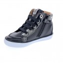 Botines Geox zapatos Niña modelo Kiwi Girl Negro 