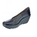Mocasines Fly London zapatos Mujer modelo Yaz Negro 