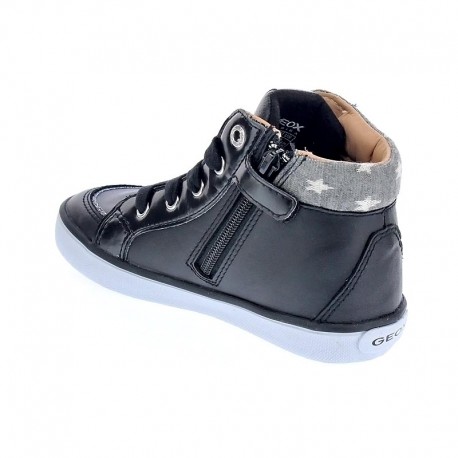 Botines Geox zapatos Niña modelo Kiwi Girl Negro 