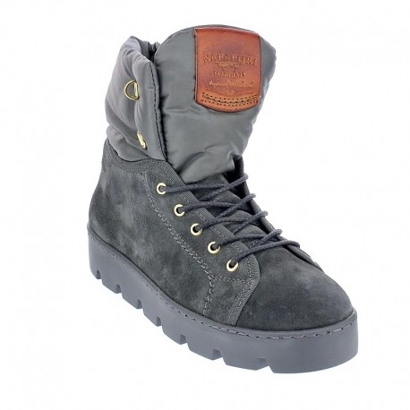 Botines Napapijri zapatos Mujer modelo Jenny Mid Lace boot Gris 