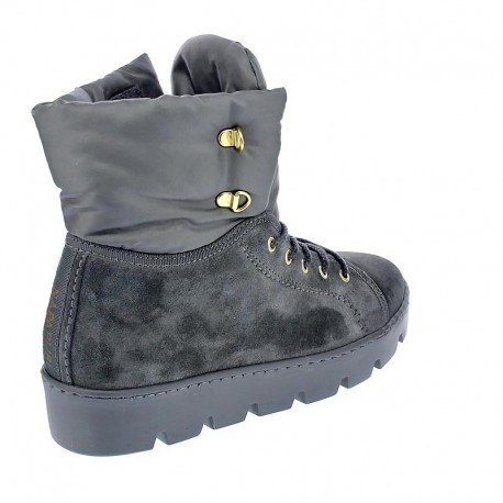 Botines Napapijri zapatos Mujer modelo Jenny Mid Lace boot Gris 