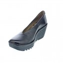 Mocasines Fly London zapatos Mujer modelo Yaz Negro 