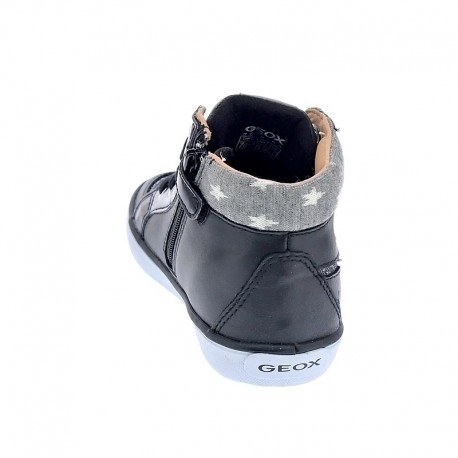 Botines Geox zapatos Niña modelo Kiwi Girl Negro 