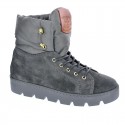 Botines Napapijri zapatos Mujer modelo Jenny Mid Lace boot Gris 