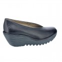 Mocasines Fly London zapatos Mujer modelo Yaz Negro 