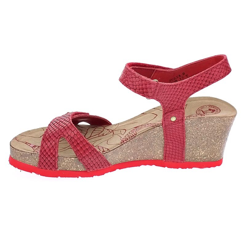 Panama Jack Julia Rojo Sandalias Mujer 33946 ¡Entrega 24h gratis!