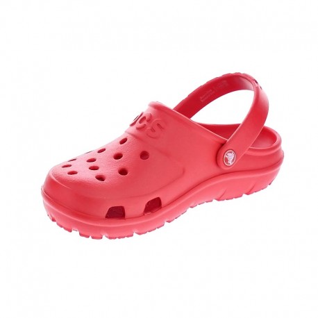 Zuecos Crocs zapatos Niño modelo Hilo Clog Rojo 