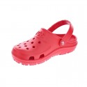Zuecos Crocs zapatos Niño modelo Hilo Clog Rojo 