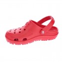 Zuecos Crocs zapatos Niño modelo Hilo Clog Rojo 