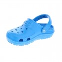 Zuecos Crocs zapatos Niño modelo Hilo Clog Celeste Azul 