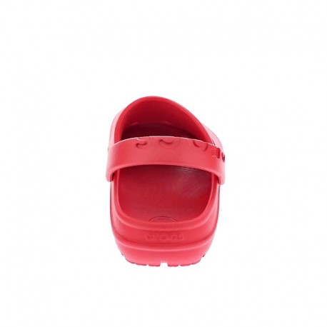 Zuecos Crocs zapatos Niño modelo Hilo Clog Rojo 