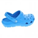 Zuecos Crocs zapatos Niño modelo Hilo Clog Celeste Azul 