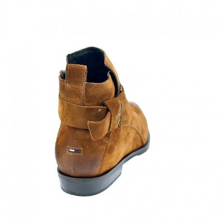 Botines Tommy Hilfiger zapatos Mujer modelo Games 1b Marrón 