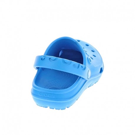Zuecos Crocs zapatos Niño modelo Crocs Hilo Clog Kids celeste Azul 