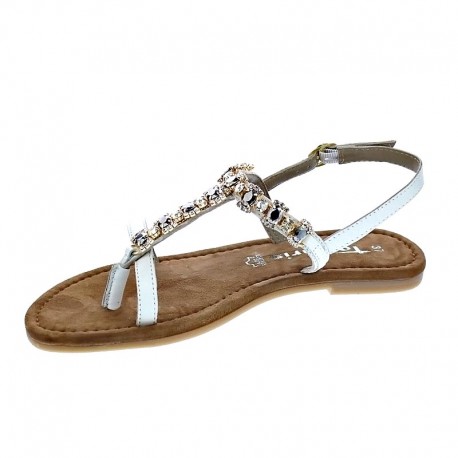 Sandalias Tamaris zapatos Mujer modelo 28110 28 100 Blanco 
