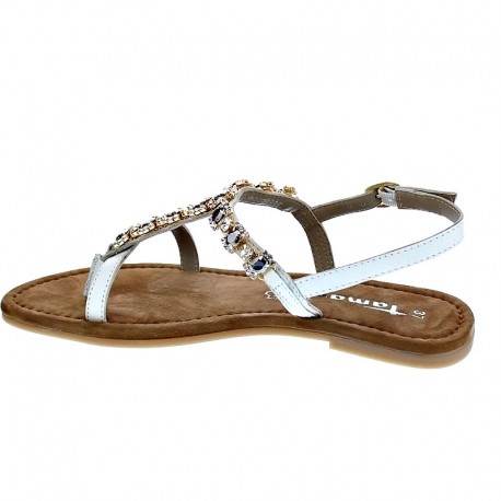 Sandalias Tamaris zapatos Mujer modelo 28110 28 100 Blanco 