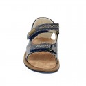 Sandalias Camper zapatos Niño modelo Bicho Fw Azul 