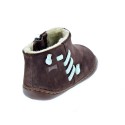 Botines Camper zapatos Niña modelo Afelpado Nut Marrón 