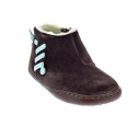 Botines Camper zapatos Niña modelo Afelpado Nut Marrón 
