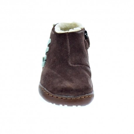 Botines Camper zapatos Niña modelo Afelpado Nut Marrón 