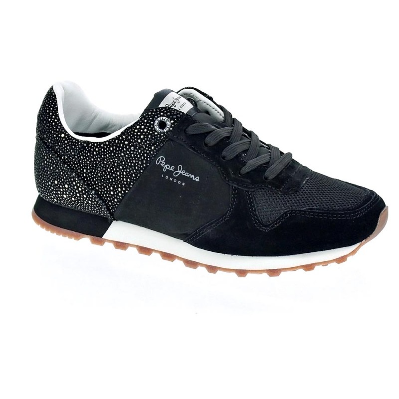 Pepe Jeans Verona Negro Zapatillas bajas Mujer (41192) ¡Entrega 24h gratis!