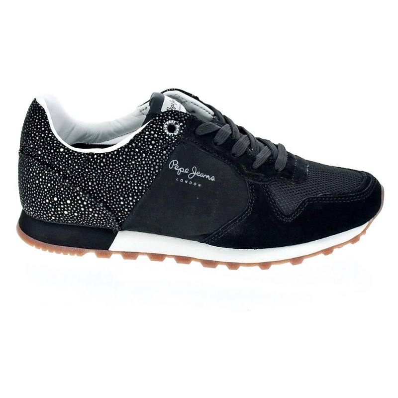 Pepe Jeans Verona Negro Zapatillas bajas Mujer (41192) ¡Entrega 24h gratis!