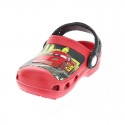 Zuecos Crocs zapatos Niño modelo Cc Lightning McQueen Clog Rojo 