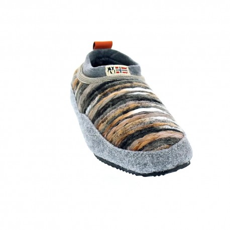 Pantuflas Napapijri zapatos Mujer modelo Misan Beige 