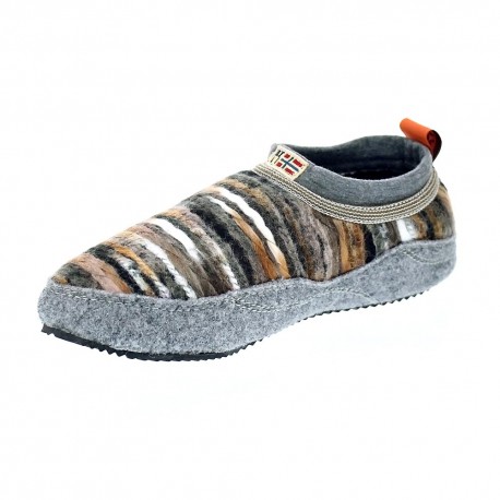 Pantuflas Napapijri zapatos Mujer modelo Misan Beige 