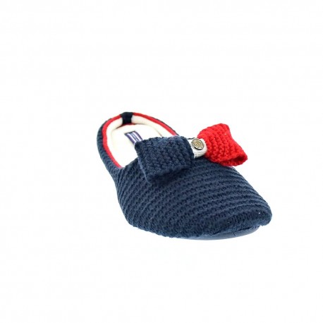 Pantuflas Tommy Hilfiger zapatos Mujer modelo Orion Azul 