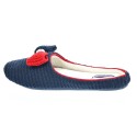Pantuflas Tommy Hilfiger zapatos Mujer modelo Orion Azul 