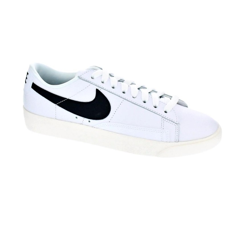 nike blazer low blanco