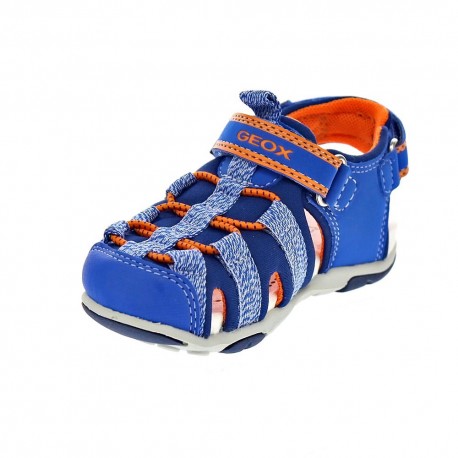 Sandalias Geox zapatos Niño modelo Sandal Agasim Azul 