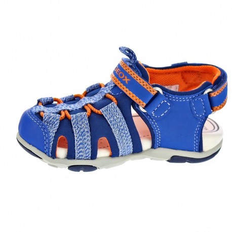 Sandalias Geox zapatos Niño modelo Sandal Agasim Azul 