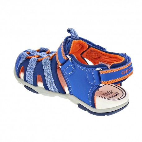 Sandalias Geox zapatos Niño modelo Sandal Agasim Azul 