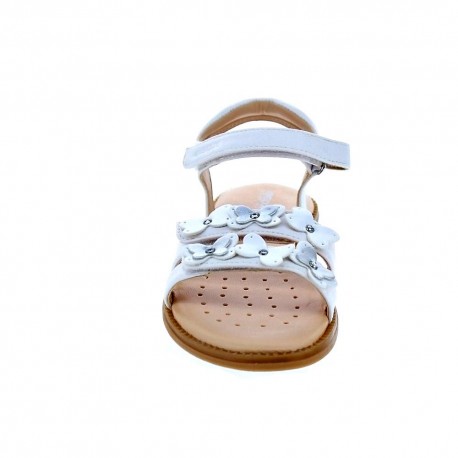 Sandalias Geox zapatos Niña modelo Sandal Karly Blanco 