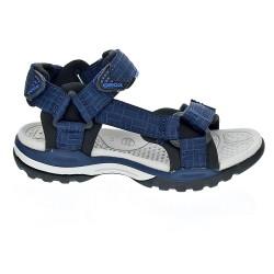 Sandalias Geox zapatos Niño modelo Borealis Azul  2