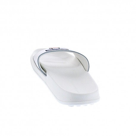 Chanclas Tommy Hilfiger zapatos Mujer modelo Sequins Sparkle Blanco 