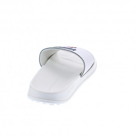 Chanclas Tommy Hilfiger zapatos Mujer modelo Sequins Sparkle Blanco 